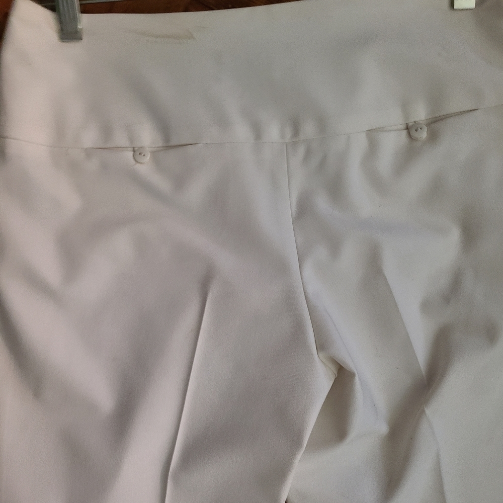 White dress ankle length pants size 4 Hp🔥🔥🔥🔥 - Picture 6 of 6